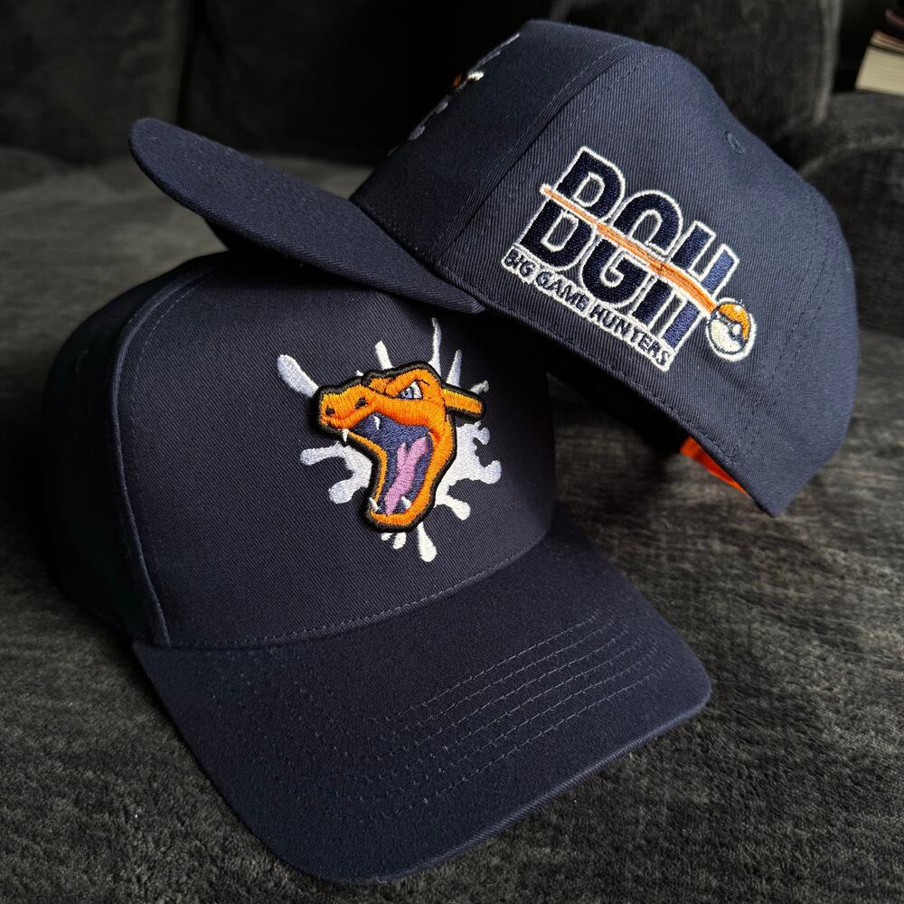 Big Game Hunters 'Zards End Dark Blue A-frame Snapback Hat